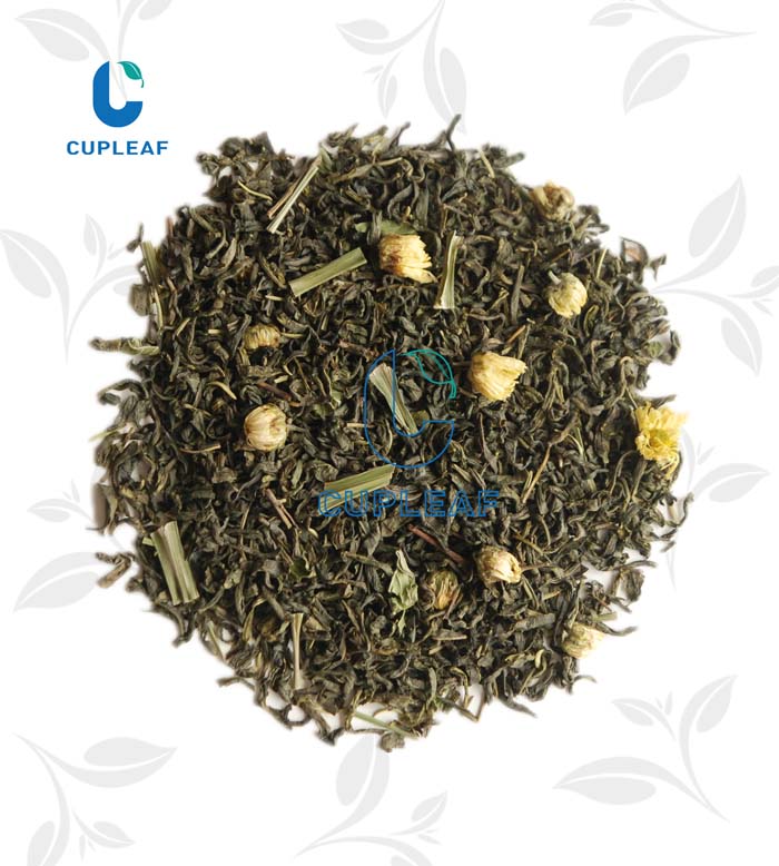 Grain grapefruit fruit green tea