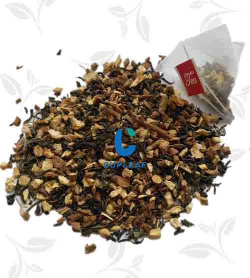 Lemon Ginger Green Tea Nylon Triangle Teabag